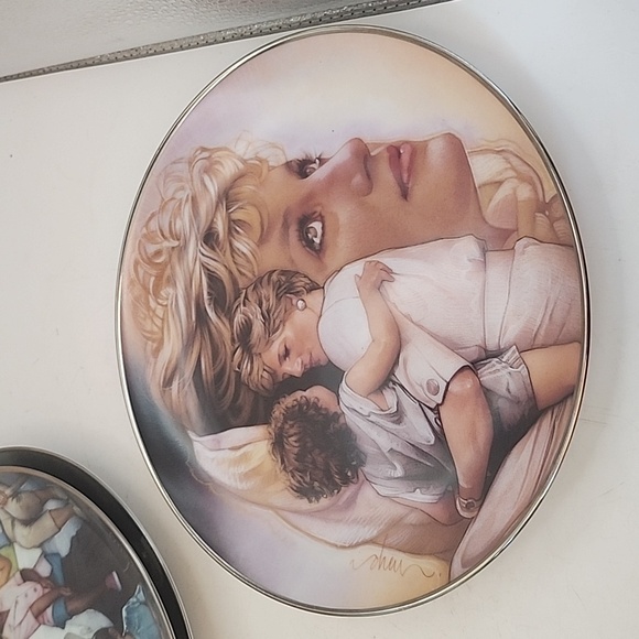 Franklin Mint Princess Diana Limited Edition Collector's Plates Set of 3 - Picture 5 of 10